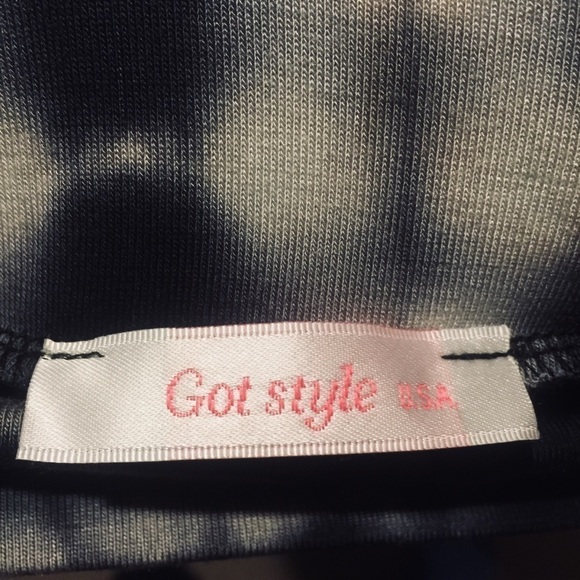 Got Style Two Tone Printed Maxi Skirt Size S - Picture 8 of 8